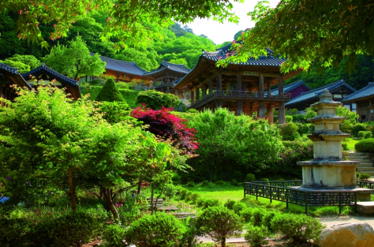 Korea’s mountain temples seek UNESCO recognition