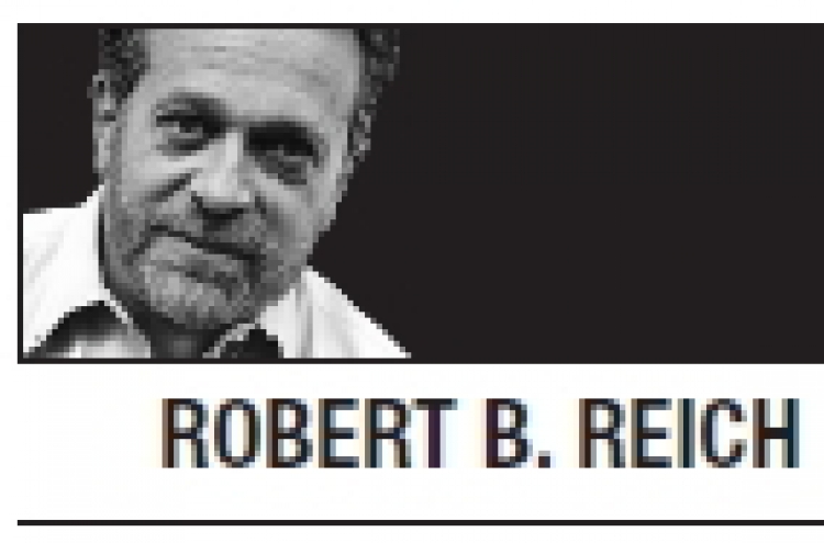 [Robert B. Reich] Why many in U.S. feel powerless