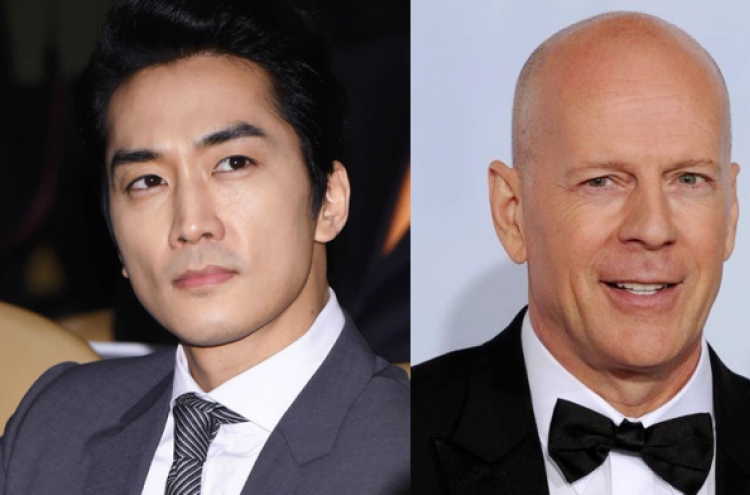 Song Seung-heon, Bruce Willis cast in Chinese war film