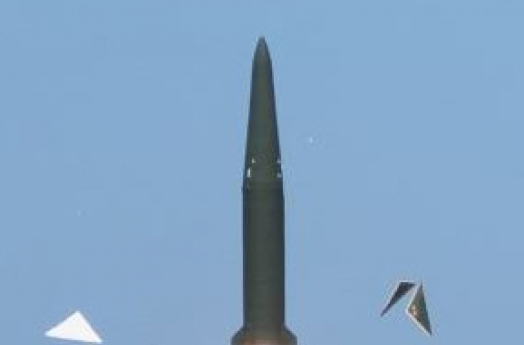 South Korea test fires its first 500km ballistic missile