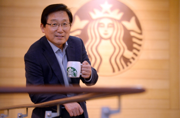 Starbucks Korea chief highlights horizontal culture in management