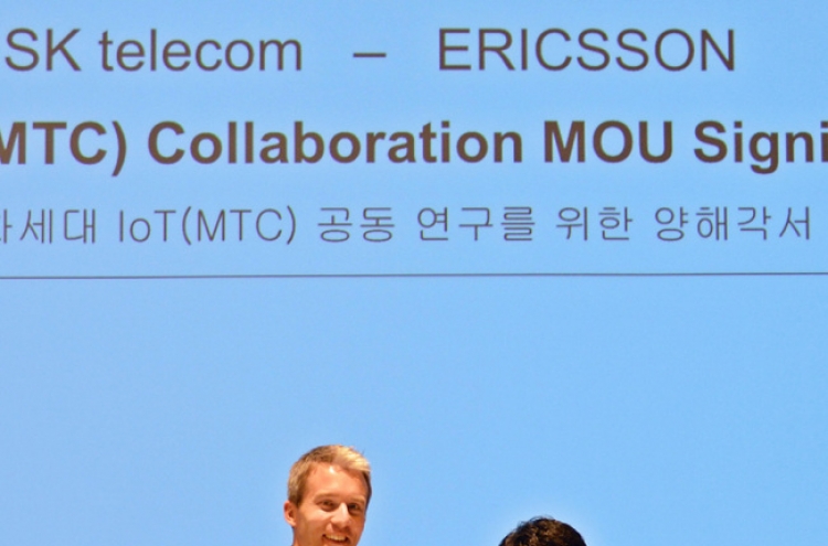 SKT, Ericsson team up for next-generation network