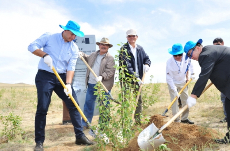 OB joins Mongolia forestry efforts