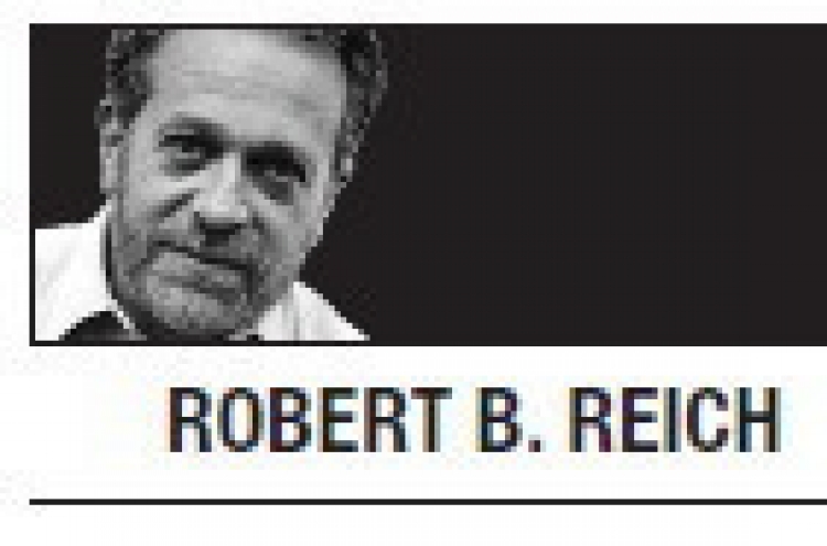 [Robert B. Reich] Revolt against the ruling class