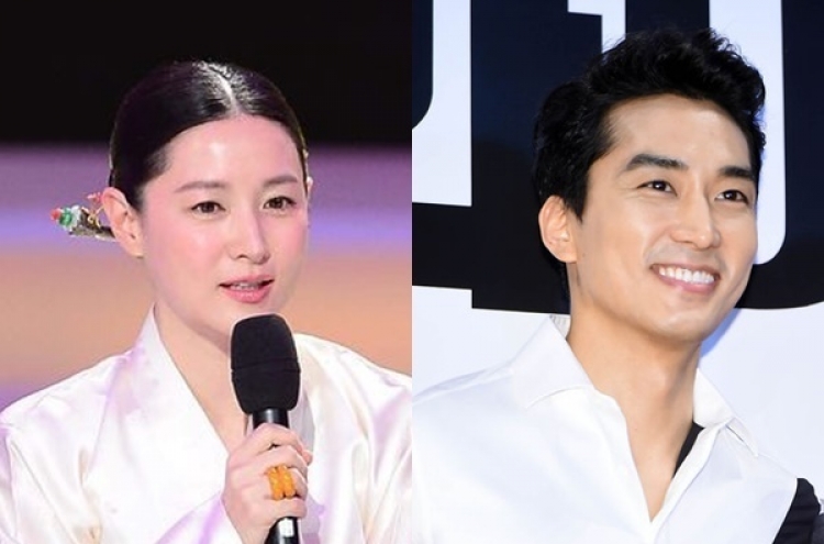 Lee Young-ae, Song Seung-heon to be lovers in new TV drama
