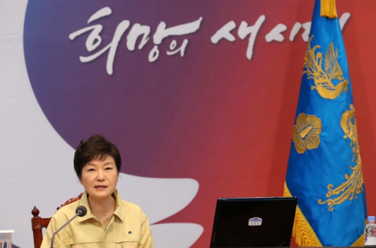 Park calls for military readiness against N.K.