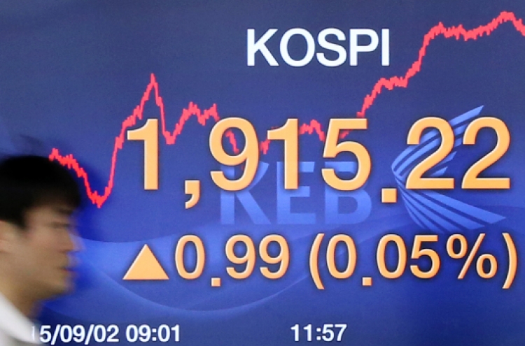 KOSPI follows Shanghai index despite U.S. stock crash
