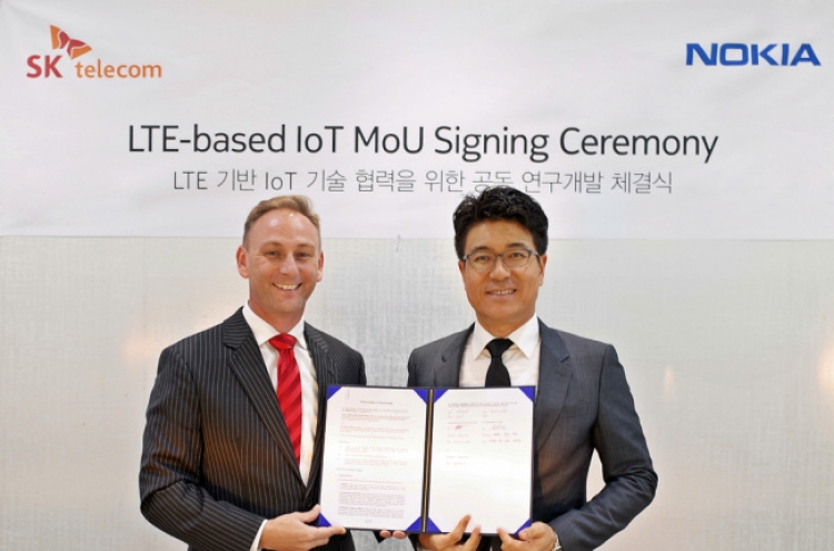 SKT steps up efforts to gain ground in IoT sector