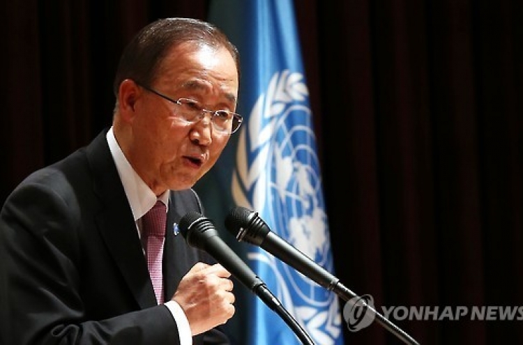 Ban looms large in S. Korea's opinion polls