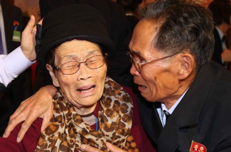 Korean families reunited after over six decades of separation