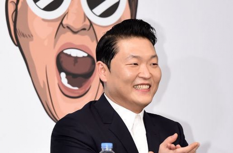 Long-awaited Psy album sweeps local music charts