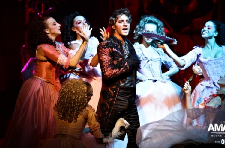 Original cast of French musical ‘Mozart, L’Opera Rock’ to come to Korea