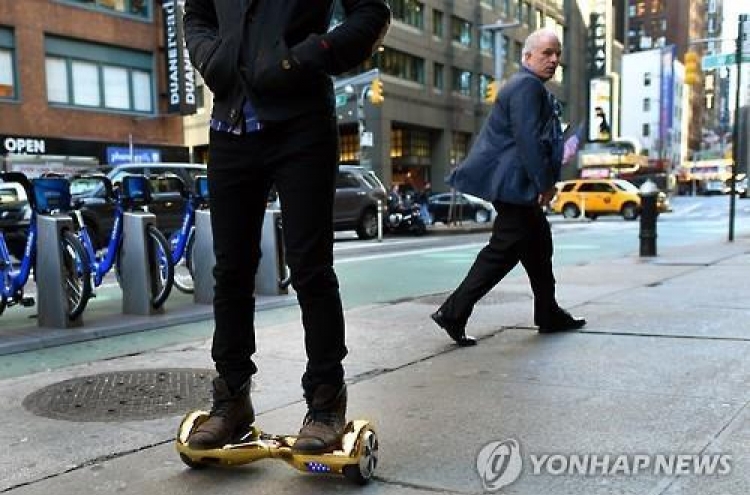 Fake hoverboard batteries plague Samsung, LG