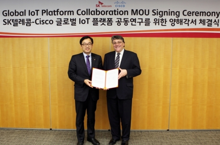 SK Telecom, Cisco join hands to develop IoT solutions