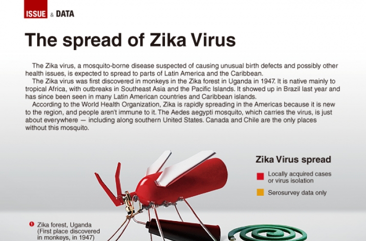 [Graphic News] The spread of Zika Virus