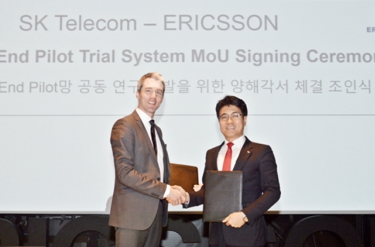 SKT, Ericsson to build 5G network test bed