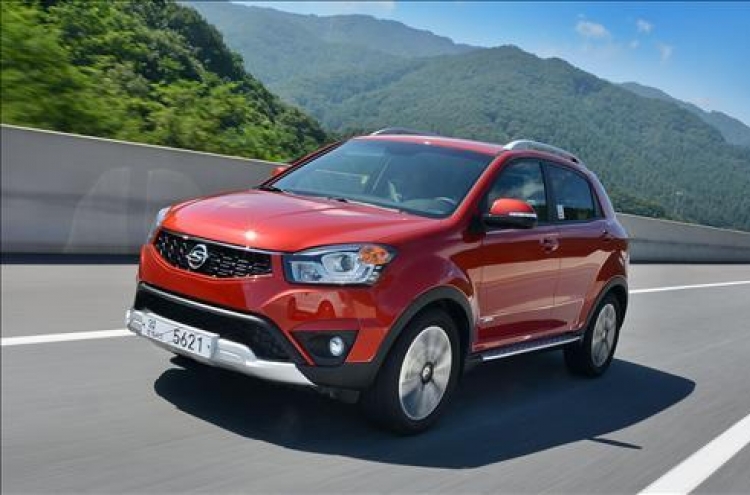Ssangyong to recall Korando C for seat belt problems
