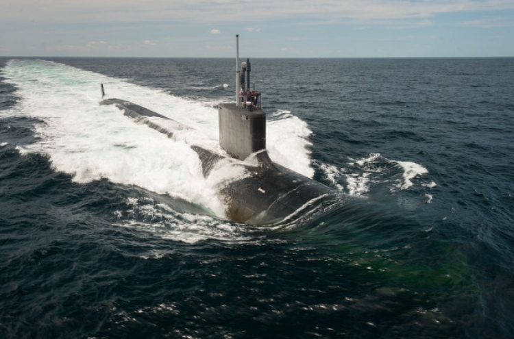 United States deploys nuclear submarine during joint drills