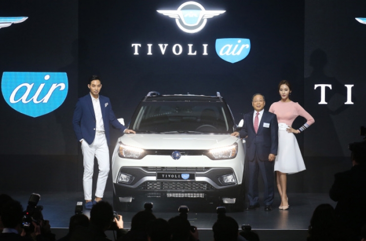 Ssangyong spurs sales of compact SUVs with Tivoli Air