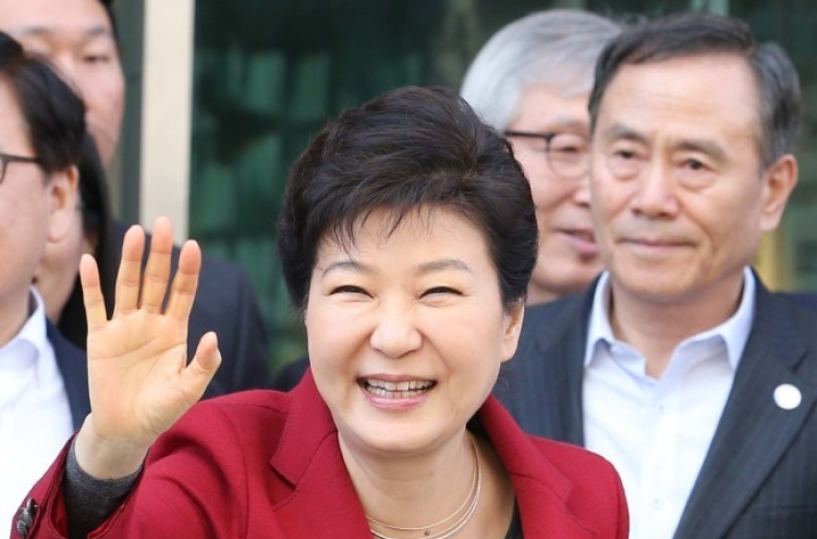 Park stirs controversy with pre-election visits