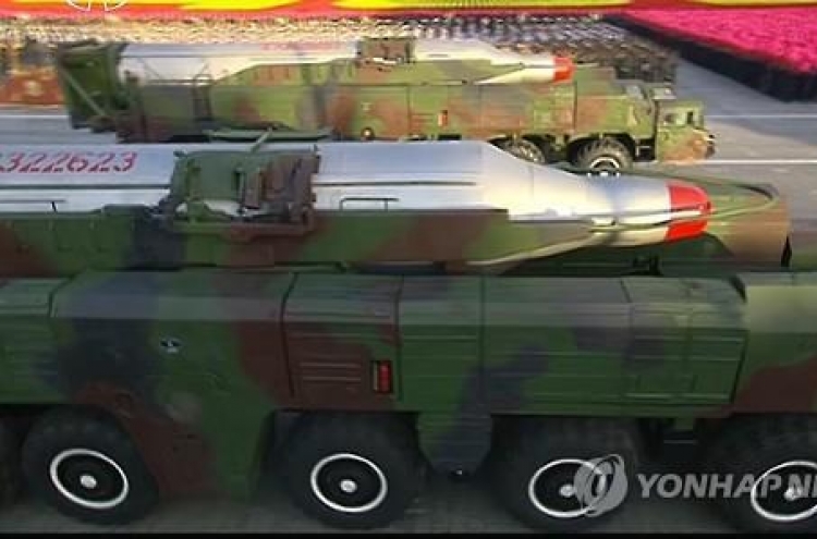 N.K. appears preparing for mid-range ballistic missile launch