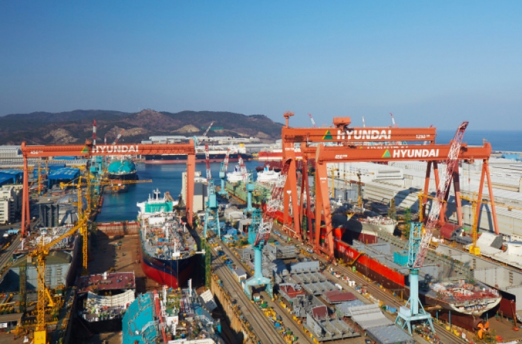 Hyundai Heavy returns to profit in Q2 on cost reduction