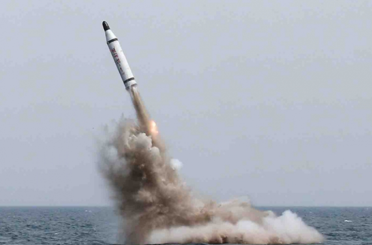 N.K. apparently fired ballistic missile from submarine: S. Korean military