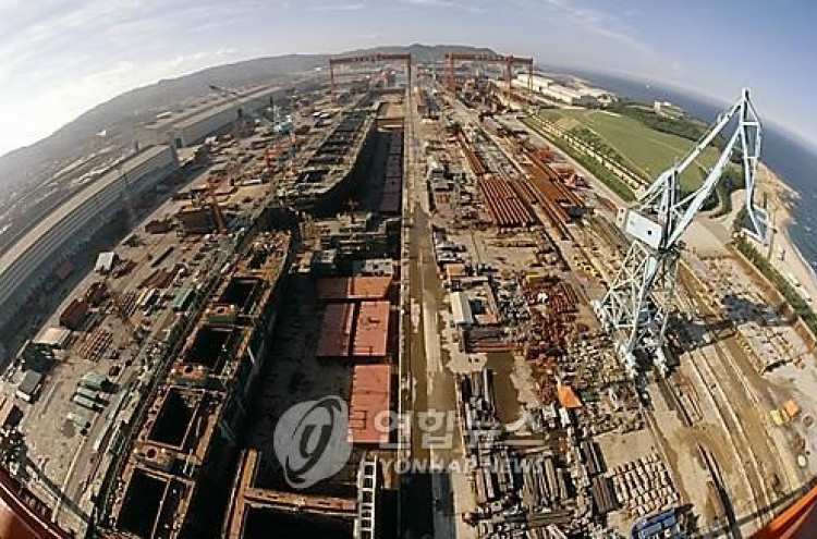 Korea's top shipbuilders clinch zero deals in April