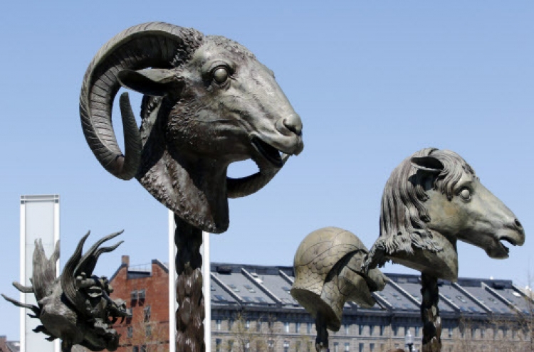 Giant Chinese zodiac sculptures are turning heads in Boston