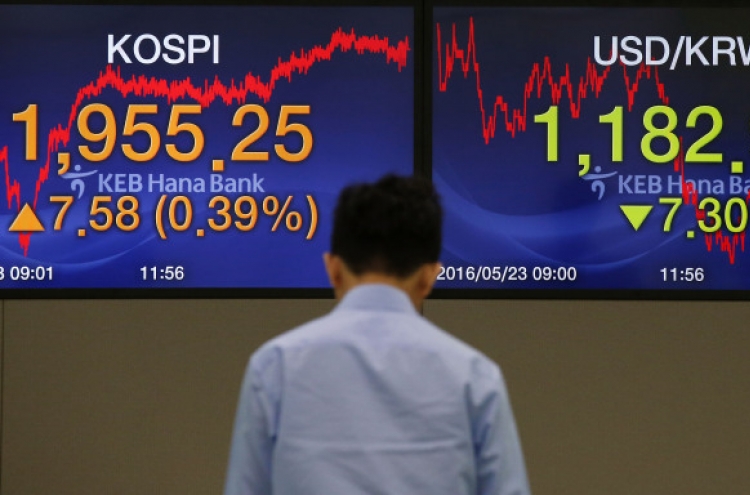 Seoul shares end higher on bio, tech gains