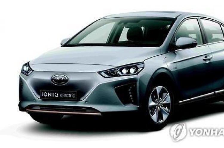 Hyundai pushes to extend Ioniq Electric's range to 400 km by 2020
