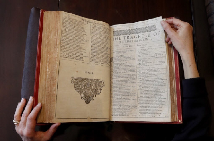 Rare Shakespeare first edition sold for nearly 2m pounds