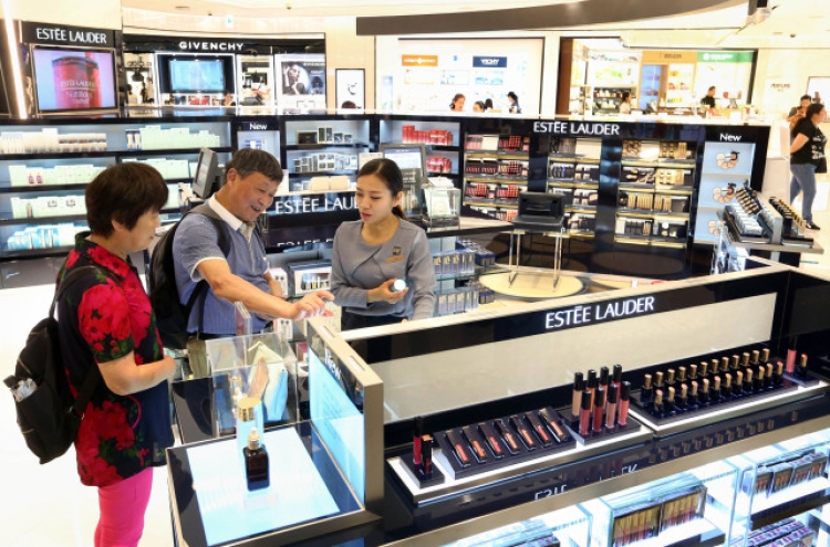 Sales of Korean-made products rise in duty-free shops