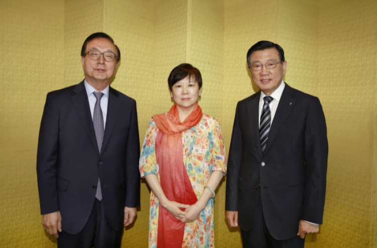 Kumho Asiana chief meets with daughter of former Chinese premier