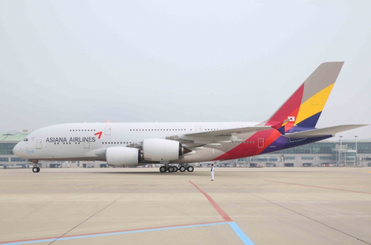 Asiana replacing parts in A380 from delayed New York-Incheon flight