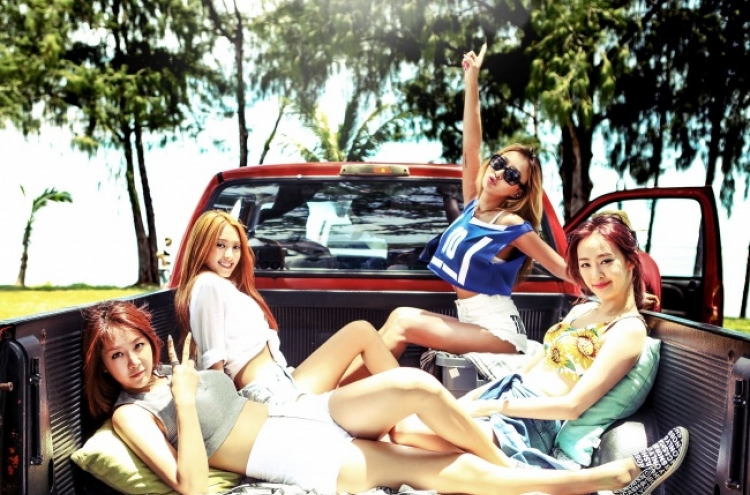 Sistar album tops K-pop charts