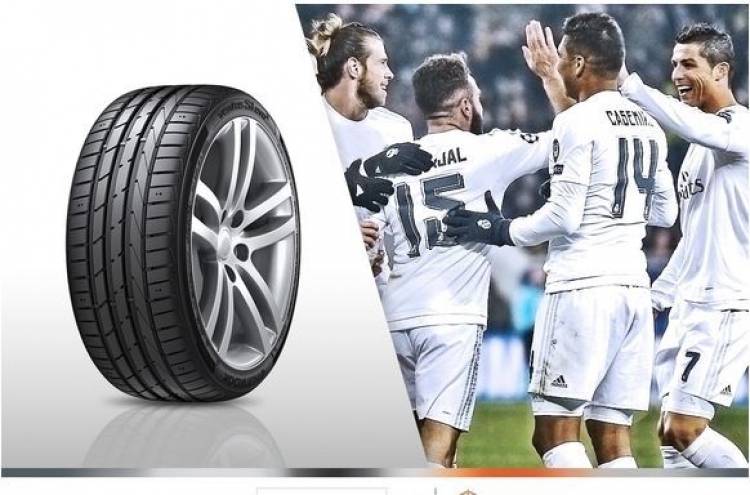 Hankook Tire signs 3-season sponsorship with Real Madrid