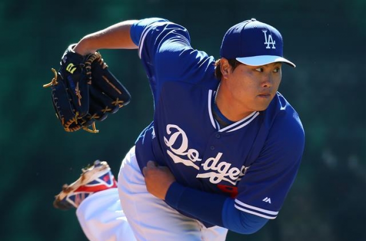 Dodgers' Ryu Hyun-jin expects butterflies in season debut