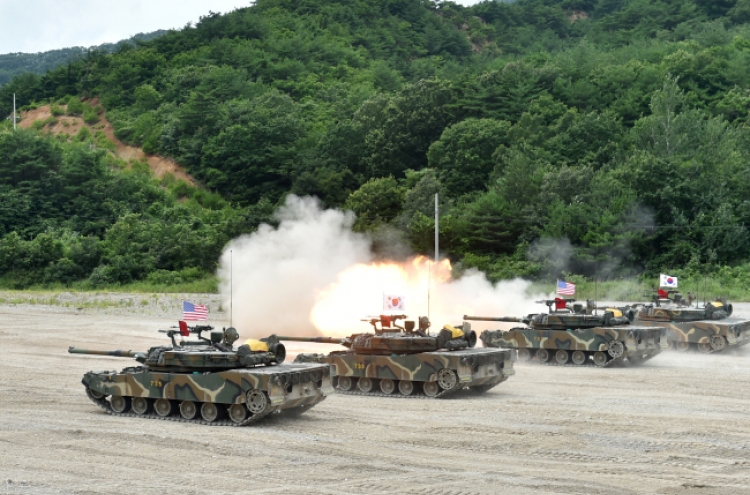 Korea, U.S. conduct joint marine attack exercise