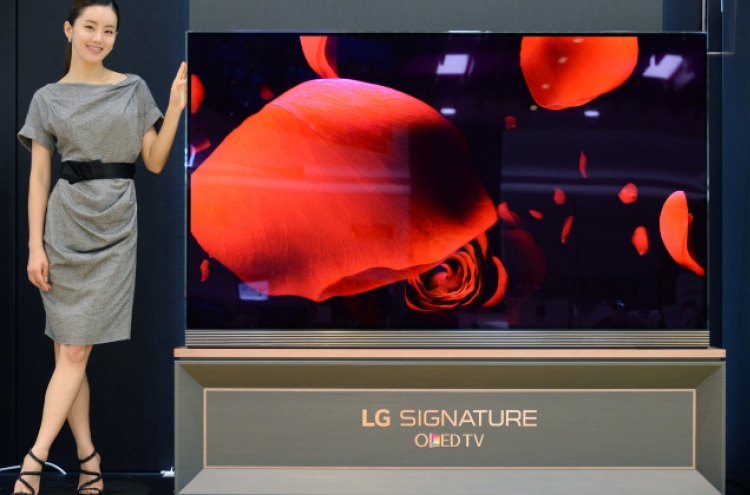 LG Electronics releases 77 inch OLED TV