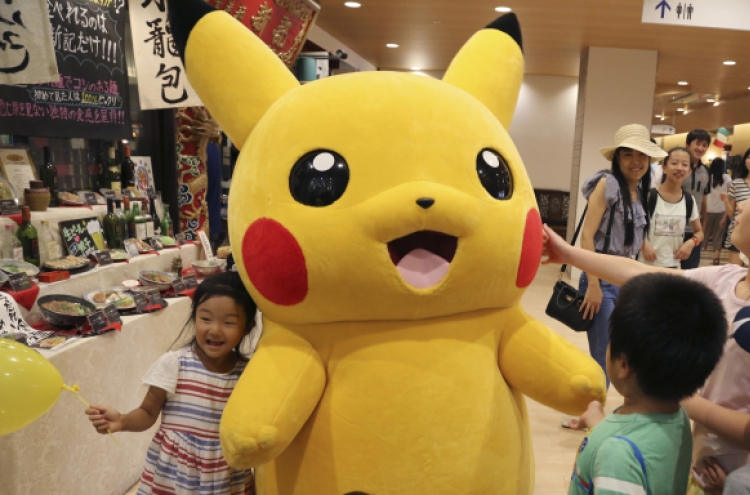 Korean retailers ride on ‘Pokemon Go’ craze