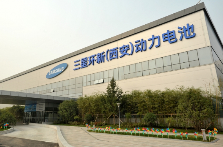 Samsung SDI expects little impact from battery woes in China