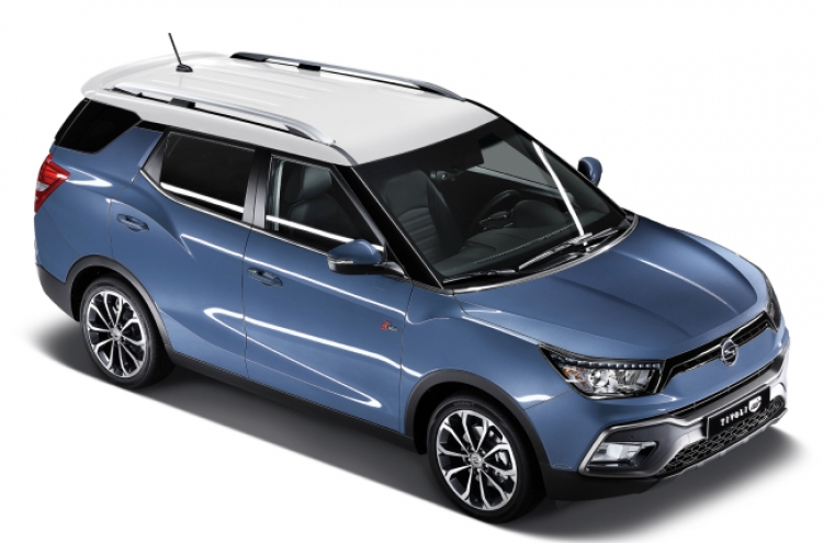 Ssangyong Motor’s July sales rise 8% on Tivoli exports
