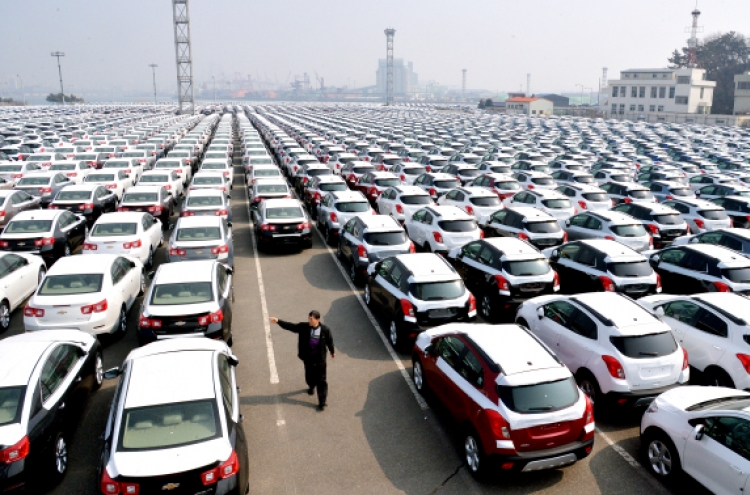 S. Korea’s domestic auto sales decline 11% in July
