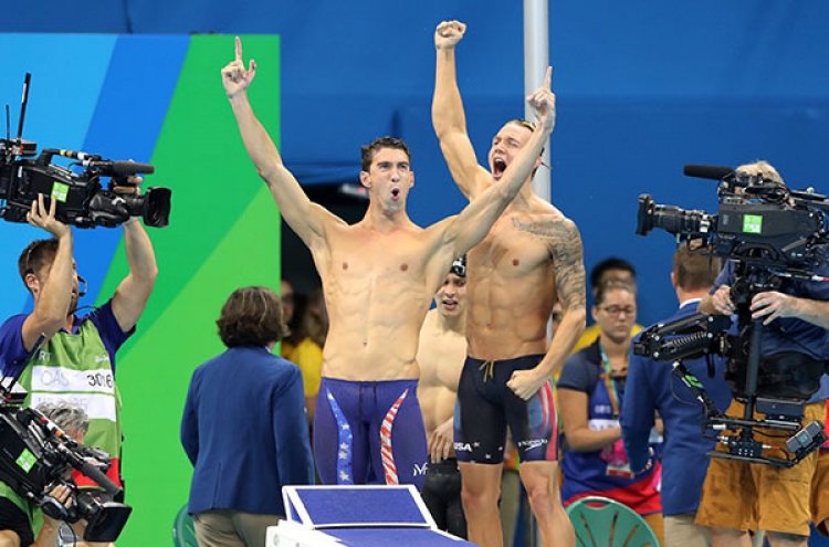 Phelps scores 19th Olympic gold