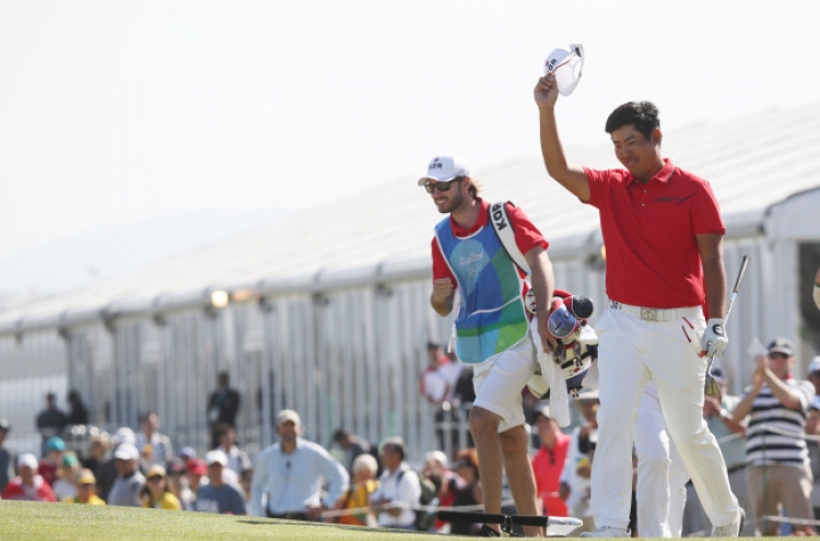 Korean golfer gives himself '80 points' after solid showing