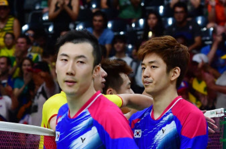 Emotional badminton doubles duo admits to being outclassed in loss