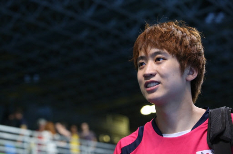 Korea loses in bronze medal match in men's team table tennis