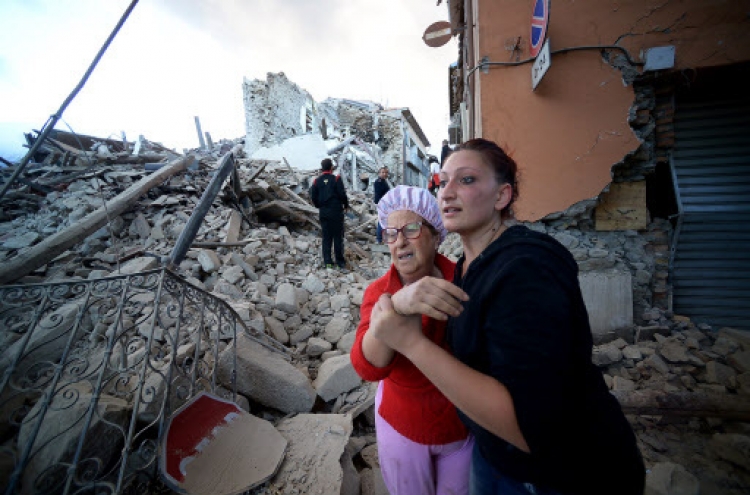 Strong quake rattles central Italy: 'The town isn't here'