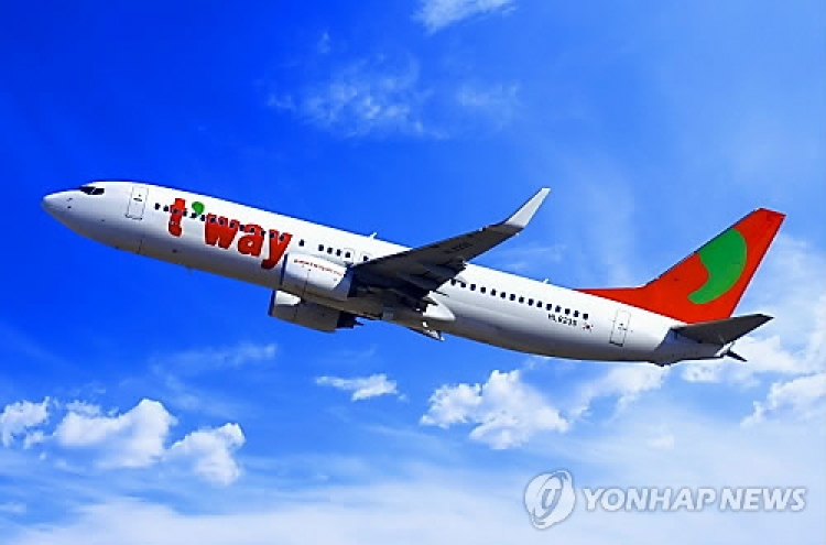 T'way Air tops consumer survey among budget carriers